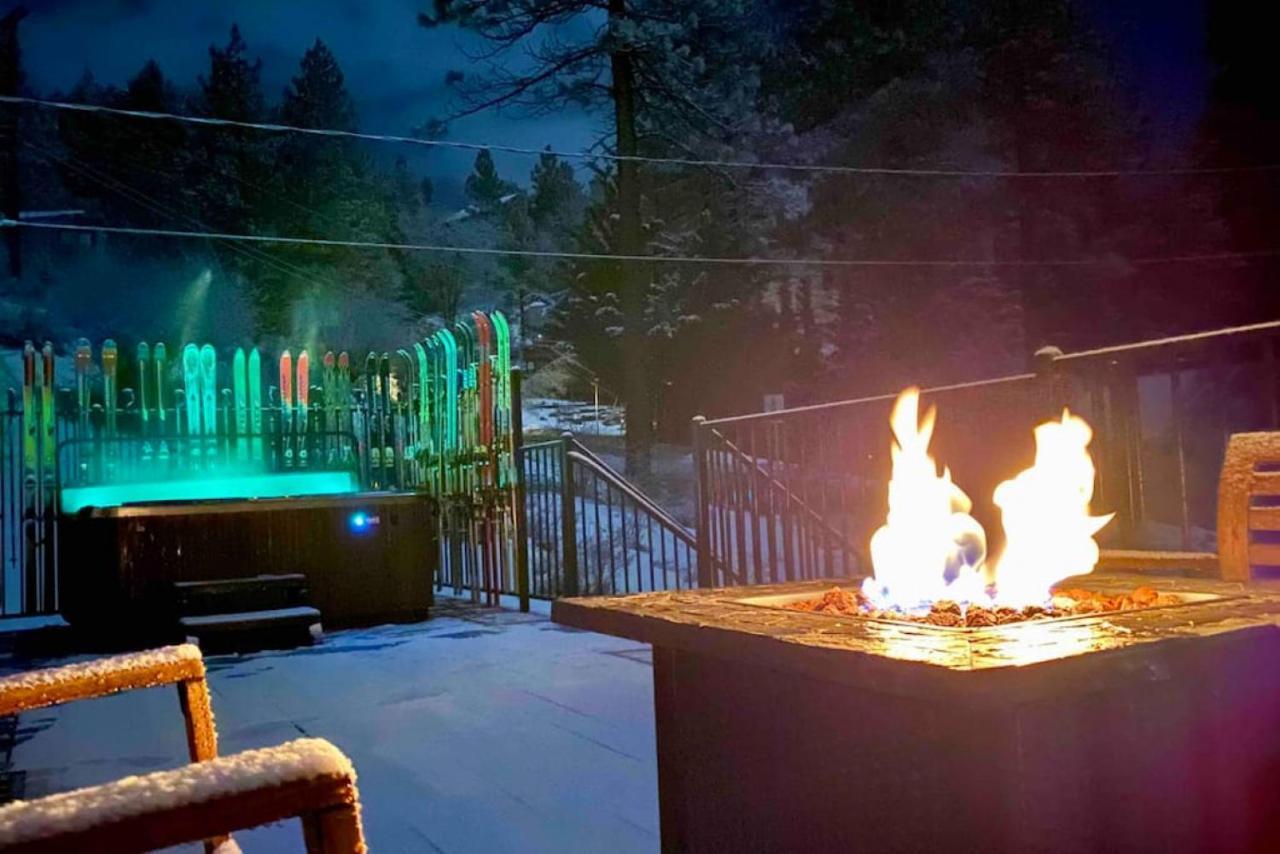 Winter Getaway Spa Fire-Table Close To Slopes Биг Бэар Лейк Экстерьер фото